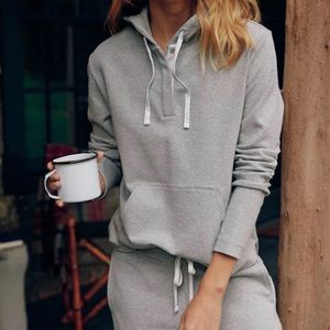 Miranda Heather Striped Hoodie